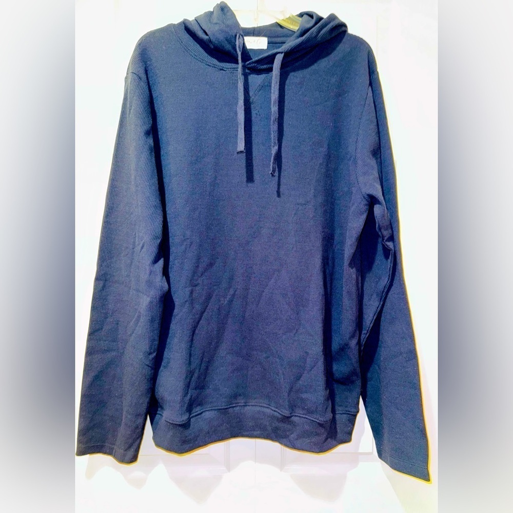 Cotton & Co Blue Hoodie.  Size Large. NWT
